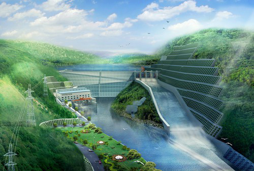 新抚老挝南塔河1号水电站项目